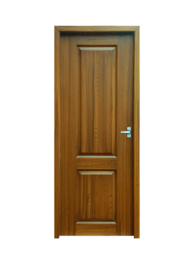 CR109 teak single FRP door