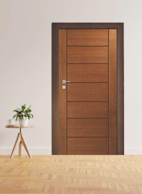 wood grain steel door